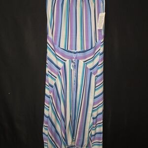 Swimsuits For All Multicolor Striped Garment